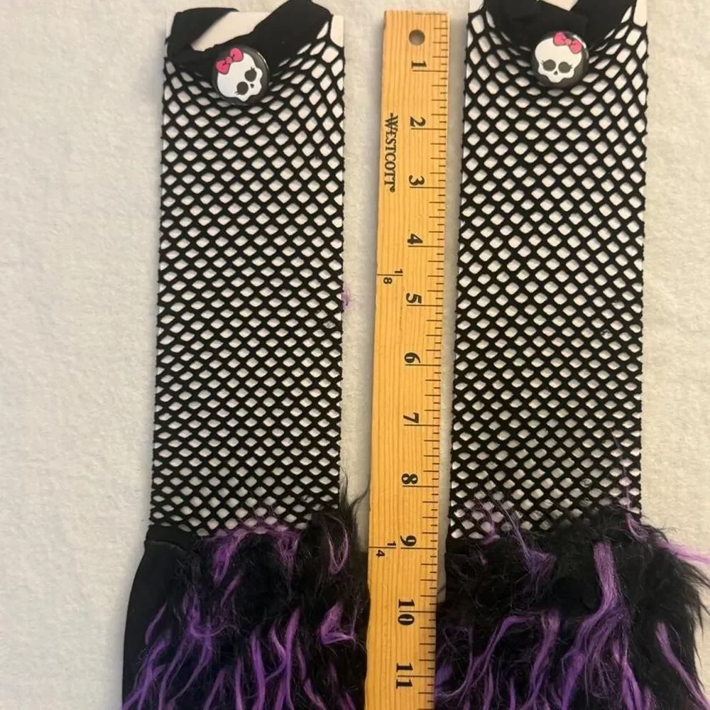Monster High Black and Purple Arm Sleeves